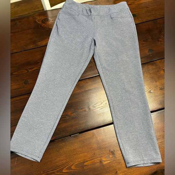 Adidas Ultimate 365 Golf Pants Blue W/ Pockets Cropped Pull On Womens Small - Picture 3 of 11